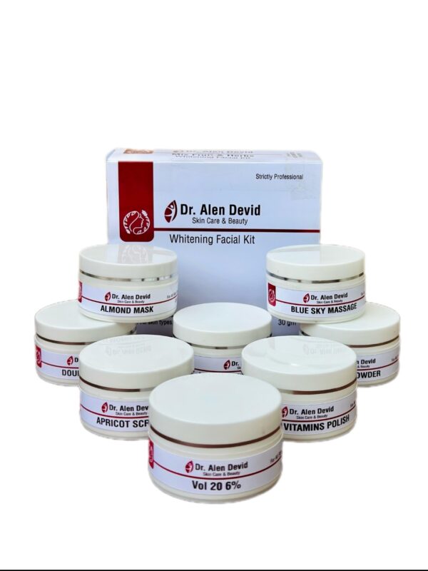 Dr. Alen Devid Whitening Facial Kit – Professional 8-Step Glow Treatment